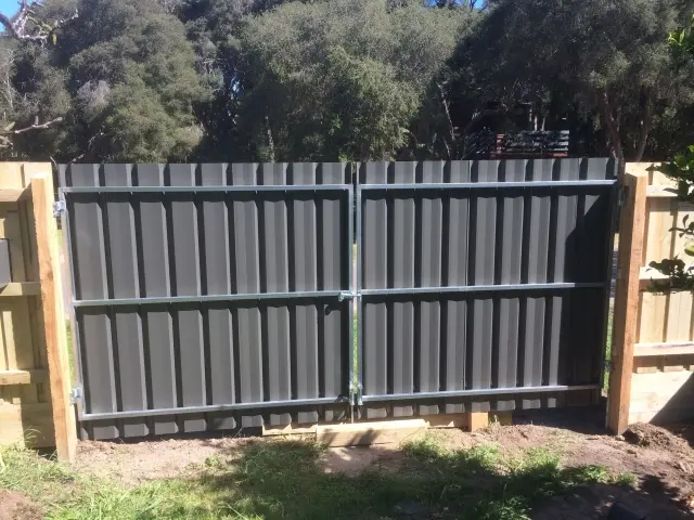 Colorbond fence